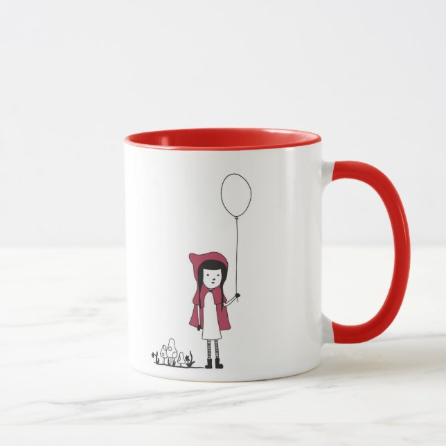 Moderne Tasse des Rotkäppchens Kinder (Rechts)