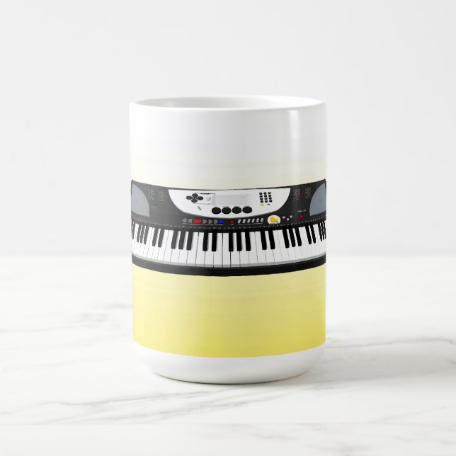 Moderne Tastatur Synth: Modell 3D: Tasse (Mittel)