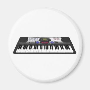 Moderne Tastatursynthese: 3D-Modell: Magnet