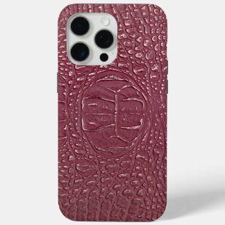 Moderne Taupe Croc Leather Textur Case-Mate iPhone Hülle