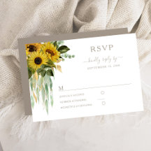 Moderne Taupe Sonnenblumenhochzeit