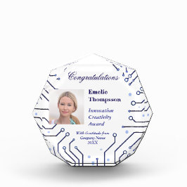 Moderne, technologieInspiriert Innovationskreativi Fotoblock