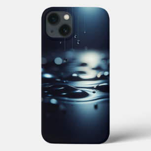 Moderne Telefonhülle Midnight Dew Elegant Dark Liq Case-Mate iPhone Hülle