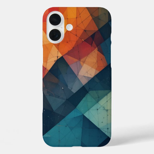 moderne Telefonzelle Mitte des Jahrhunderts Case-Mate iPhone Hülle (Rückseite)