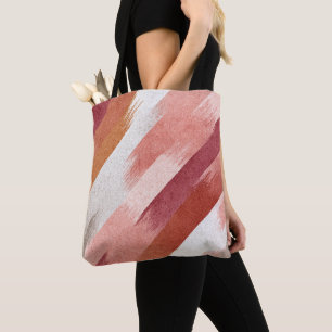 Moderne Terrakotta-Pinselstrich-Patrouille in Rosa