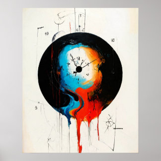 moderne Textilanhänger, die mit künstlicher Intell Poster