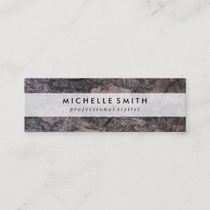 Moderne Textur Mini Visitenkarte
