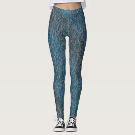 MODERNE, TIEFBLAUE NIEDLICH LEGGINGS