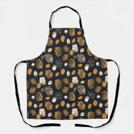 Moderne Tierdruckfarben Schwarz/Braun-Schürze Schürze