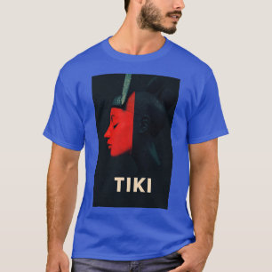 Moderne Tiki Art mit Bold Tribal Ästhetik T-Shirt