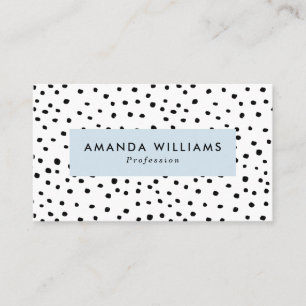 Moderne Tintenpatronen Gemustert Visitenkarte