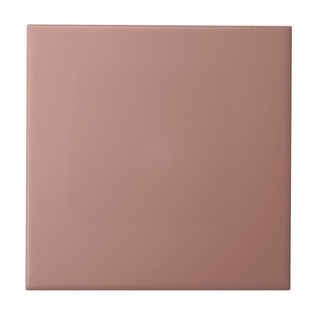 Moderne Ton-Rosa-Einfarbig Fliese (Vorderseite)