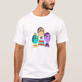 Moderne TRANSPORTKarikatur Männer-T-Shirt T-Shirt