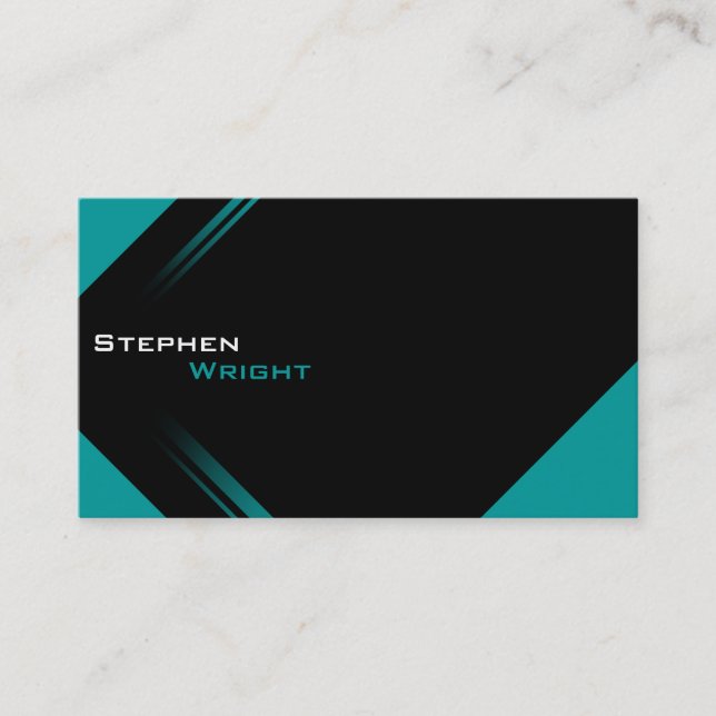 Moderne Trendfarben ändern Business Card Visitenkarte (Vorderseite)