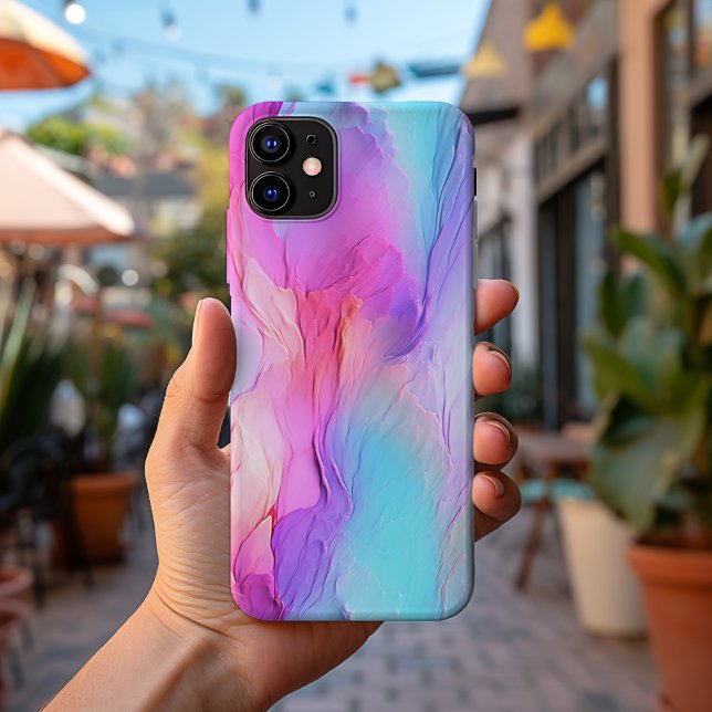 Moderne, trendige 3D Ölmalerei Pastel Nr. 1014 Case-Mate iPhone Hülle (Von Creator hochgeladen)