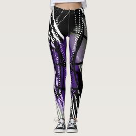 Moderne, trendige Abstrakte Leggings