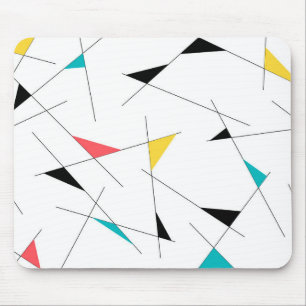 Moderne, trendige, einfache, lustige geometrische  mousepad