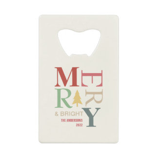 Moderne, trendige, fröhliche und helle Minimalisti Geldbeutel Flaschenöffner