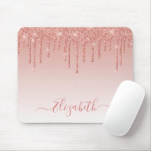 Moderne trendige Glitter-Roségold-Stilvolle Schrif