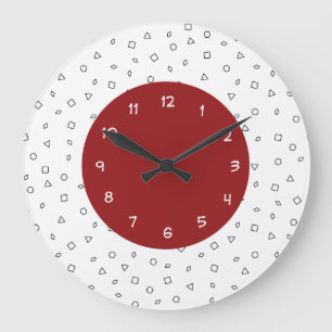 Moderne trendige Küchenuhren Große Wanduhr