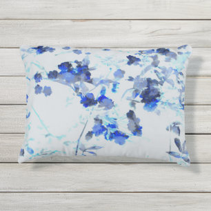 Moderne, trendige Kunst des Blumenmusters / Blume Kissen Für Draußen