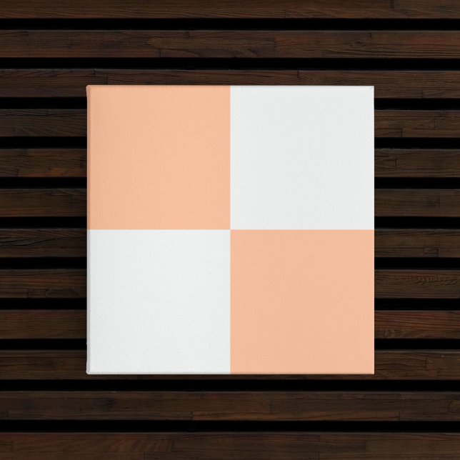 Moderne, trendige Peach Schachtel Keramik Tile Fliese (Von Creator hochgeladen)