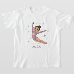 Moderne Trendige Professionelle Name Gymnastik     T-Shirt