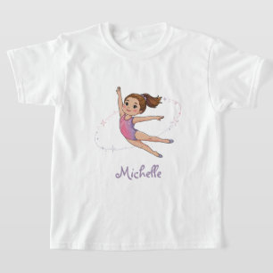 Moderne Trendige Professionelle Name Gymnastik     T-Shirt
