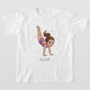 Moderne Trendige Professionelle Name Gymnastik     T-Shirt