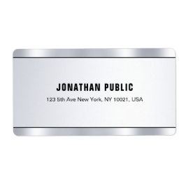 Moderne, trendige Silber-Look, ausgeklügelter Vers