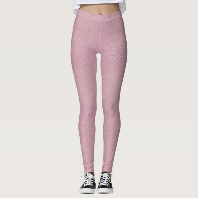 Moderne, trendige Textur Abstrakte Vorlage Leggings (Vorderseite)