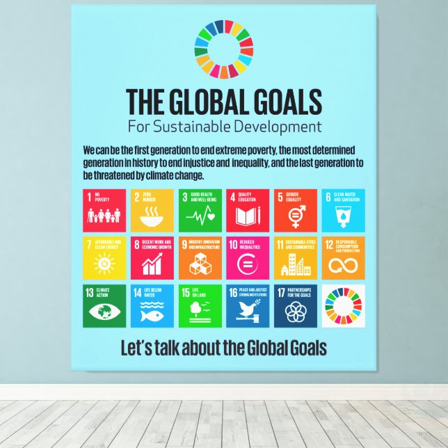 Moderne trendige Wall Art Exklusiver Luxus Leinwanddruck (Insitu (Holzboden))