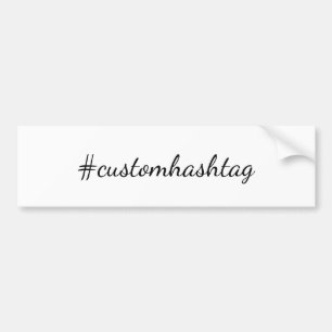 Moderne Trending Virale Social Media Hashtag Gesta Autoaufkleber