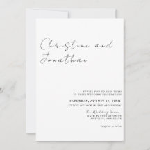 Moderne Trending Wedding