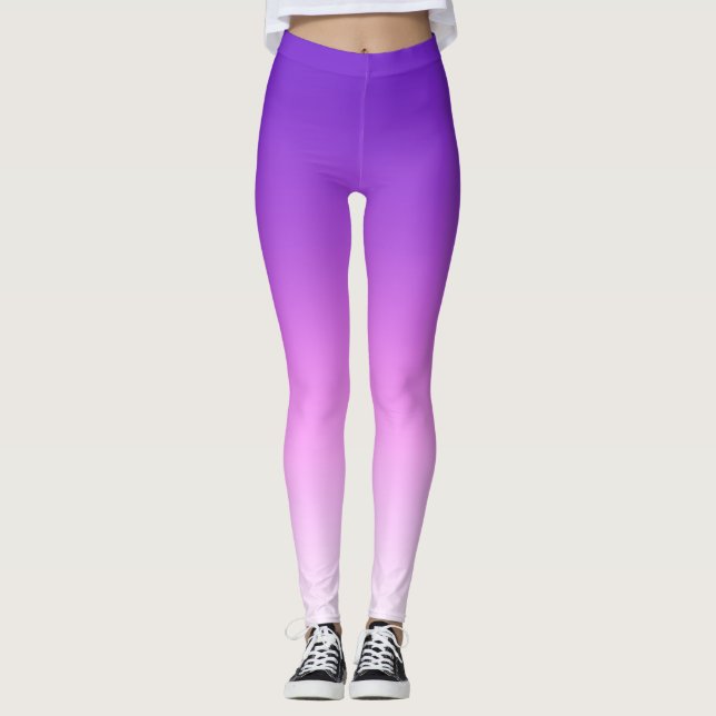 Moderne trendy Ombre Leggings (Vorderseite)