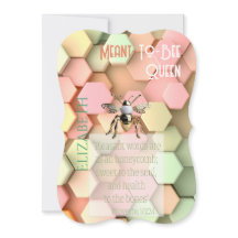 Moderne Treue Pfirsich Rosa Gelb Grün Bienenstock 