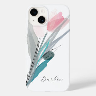Moderne Tulip Watercolor Case-Mate iPhone 14 Hülle