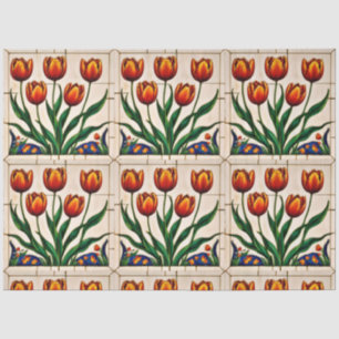 Moderne Tulissen Schöne Sammlung Seidenpapier