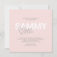 Moderne Typografie Bat Mitzvah