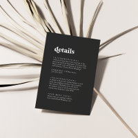 Moderne Typografie | Details zur Charcogray Hochze