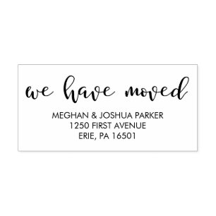 Moderne Typografie, die wir entwickelt haben Gummistempel