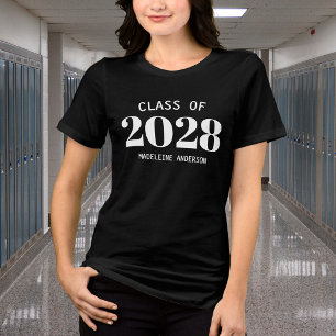 Moderne Typografie Foto-Abschlussfeier Tri-Blend Shirt