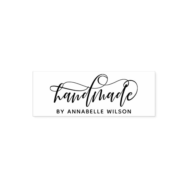 Moderne Typografie, handgefertigt durch selbstfarb Permastempel (Design)