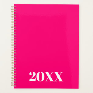 Moderne Typografie in elegantem, rosa Blau - jedes Planer