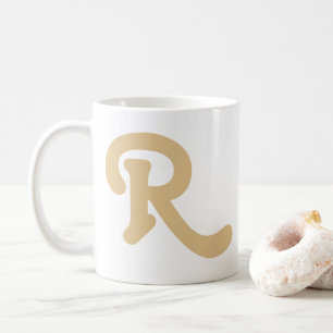 Moderne Typografie Kaffeetasse