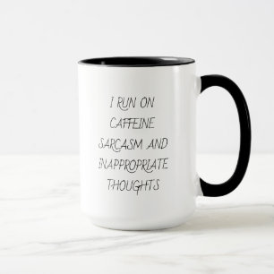 Moderne Typografie Lustiger Kaffeeliebhaber Tasse