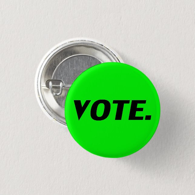 Moderne Typografie mit schwarzem Neon grün wählen Button (Vorne & Hinten)