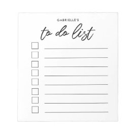 Moderne Typografie Notizblock