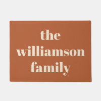 Moderne Typografie - Personalisierter Name | Rost