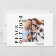 Moderne Typografie schick Frieden im neuen Jahr